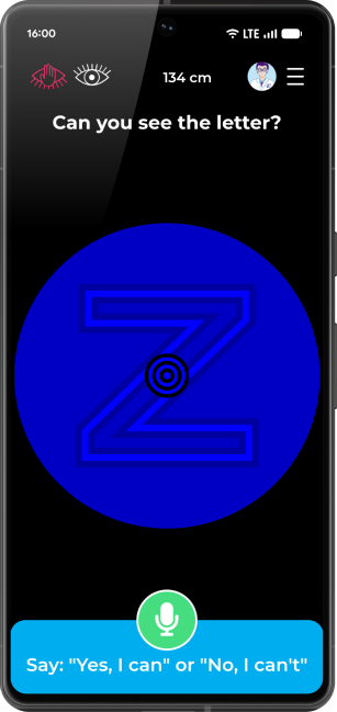 vision.app, digital vision testing on your phone
